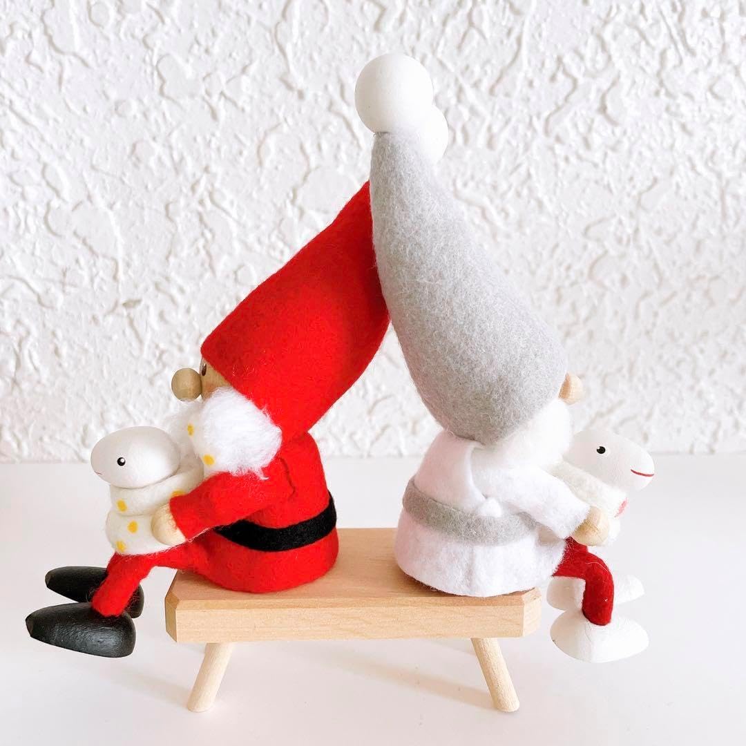 ノルディカニッセ 辰を抱えるサンタ ヘビを抱えるサンタ ベンチ ノルディカニッセ 2024年 ヘビを抱えたサンタ ＆ ベンチ ノルディカ