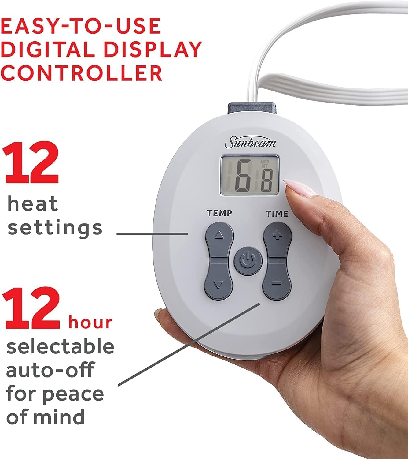 Review Sunbeam Ultra Plush Electric King Heated Blanket with Dual Zone