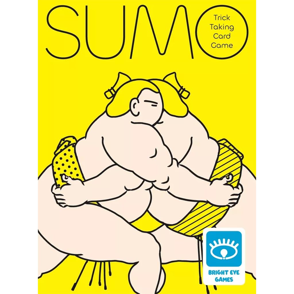 Bright Eye Games | SUMO | Trick- Taking Card Game | Base Game | 2 Players | Ages 10+ | English & German