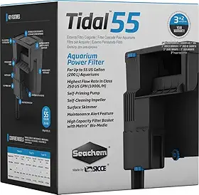 SEACHEM FILTRO TIDAL 55 1000L/H HANGON P/ATÉ 200L 127V - UN