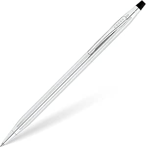 Cross Classic Century Lustrous Chrome Ballpoint Pen, Model Number: 3502