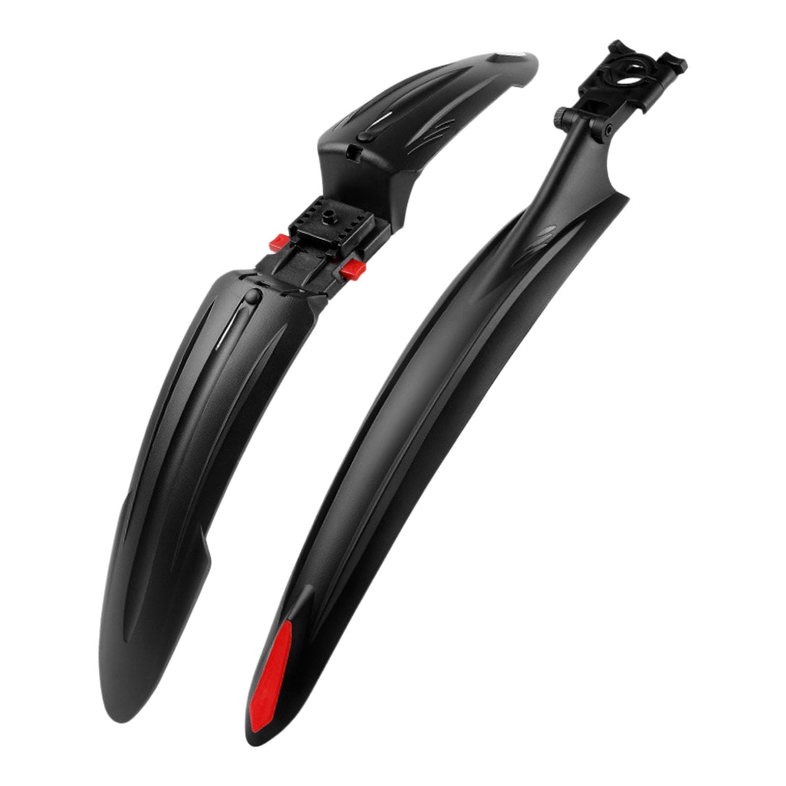 CUNZJIA 1 Set of Bicycles Front Rear Mud Guard for Mountain Bikes Bikes Mud Guard Adjustable Bicycles Front Rear Mudguards