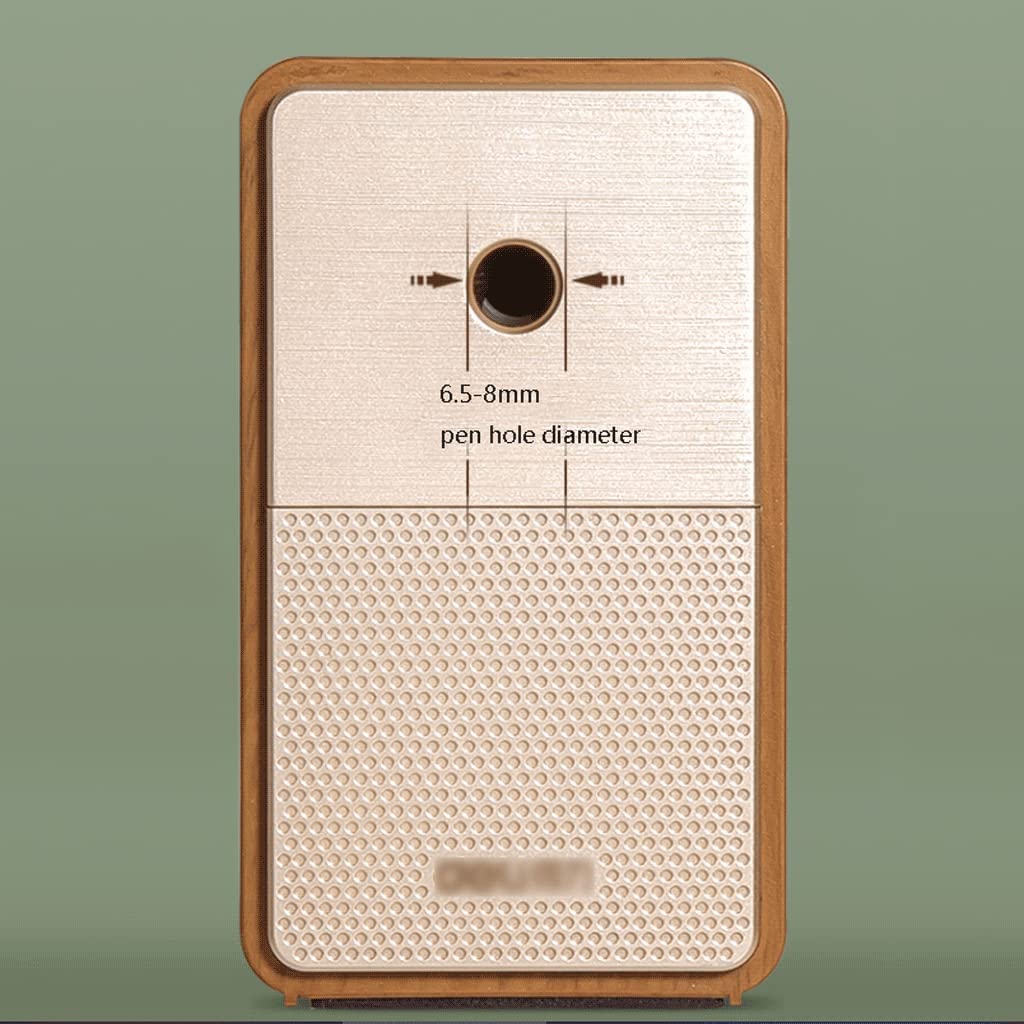 Anspitzer Anspitzer, einstellbare Dicke, Klassische Retro-Lautsprecherform, automatisch, einfach und stilvoll, manueller Spänebehälter Schreibwaren