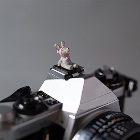 Amazon Olizee かわいいクリエイティブcartoon Shapedカメラホットシューカバーキャップ Rabbit シューマウント 通販