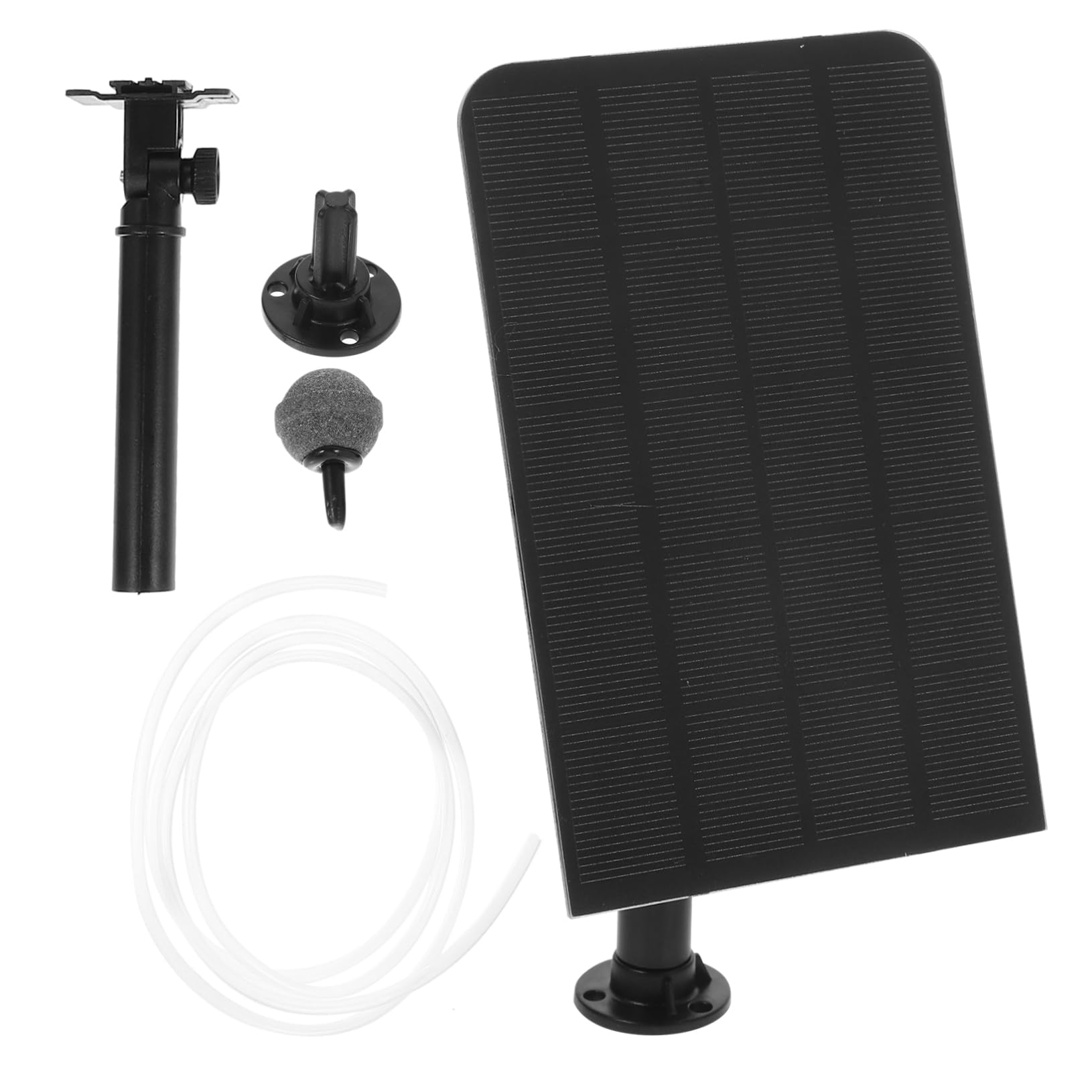 TOYANDONA 2 Pezzi Pompa ad solare air pump pompa ad aria aeratore per laghetto pompa solare dell'acquario aeratore per acquari aeratori per laghetti all'aperto cristallo di silicio