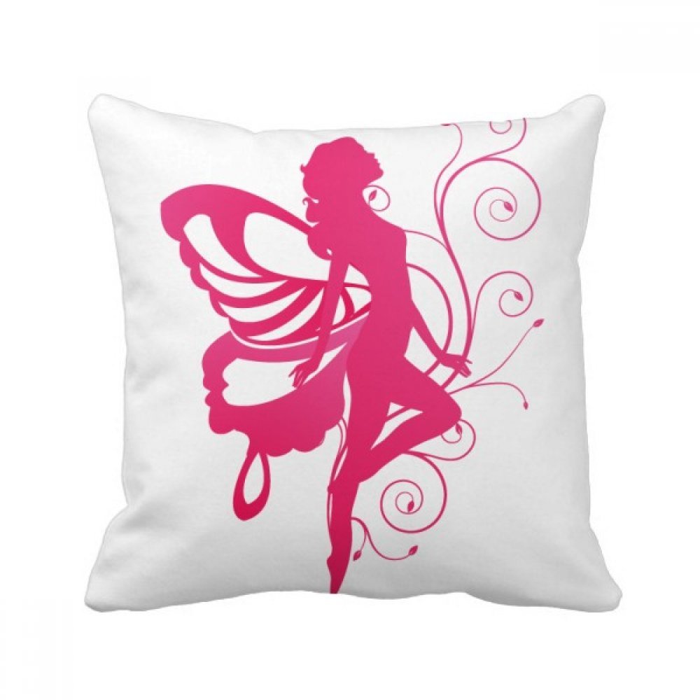 Coussin papillon timbres 40x40 cm : réveillez un canapé terne avec cet oreiller coloré