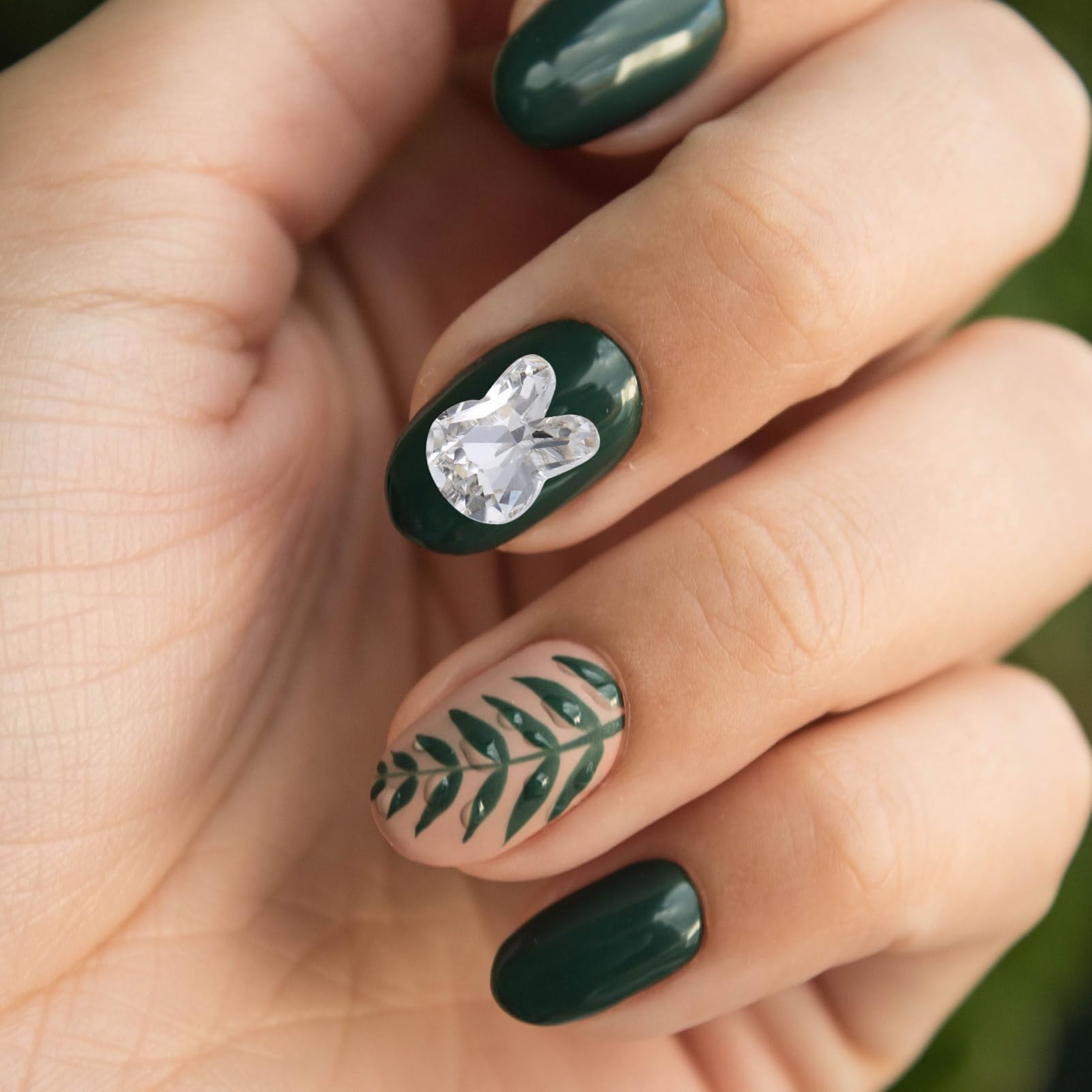 VALICLUD 4 Set Gioielli Con Diamanti Per Unghie Unghia Ornamenti Per Manicure Decalcomanie Per Le Nail Art Strass Per Unghie Ciondolo Arredamento Cristallo 20 Pezzi*4