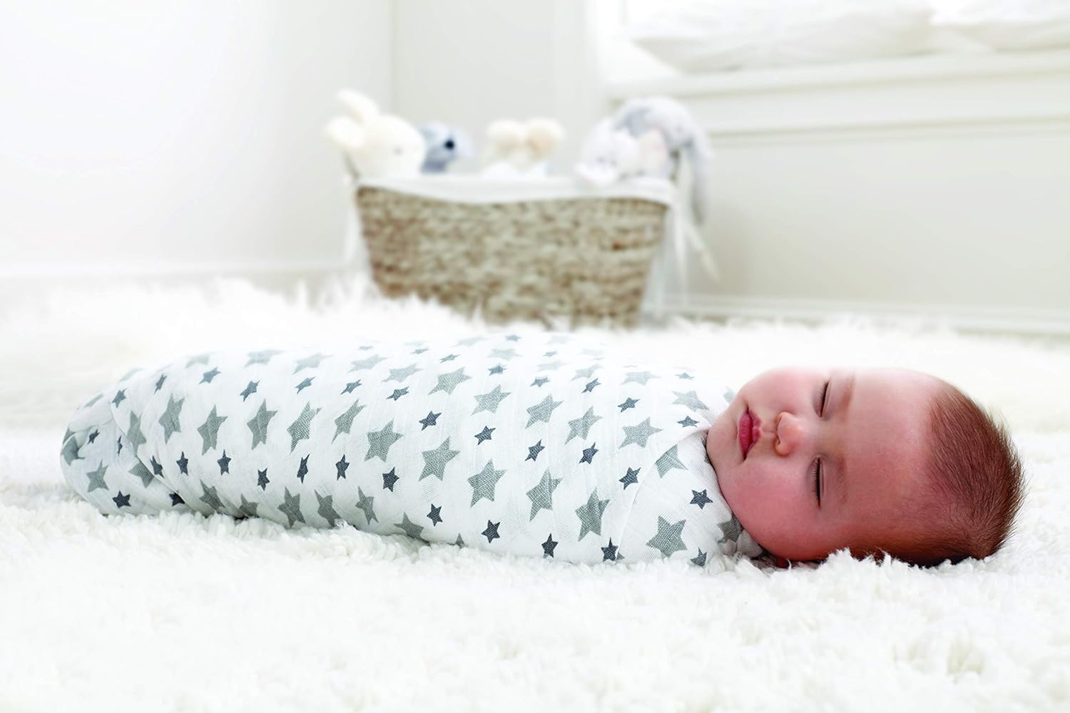 Aden + Anais Tinckle - Pack de 4 muselinas, unisex
