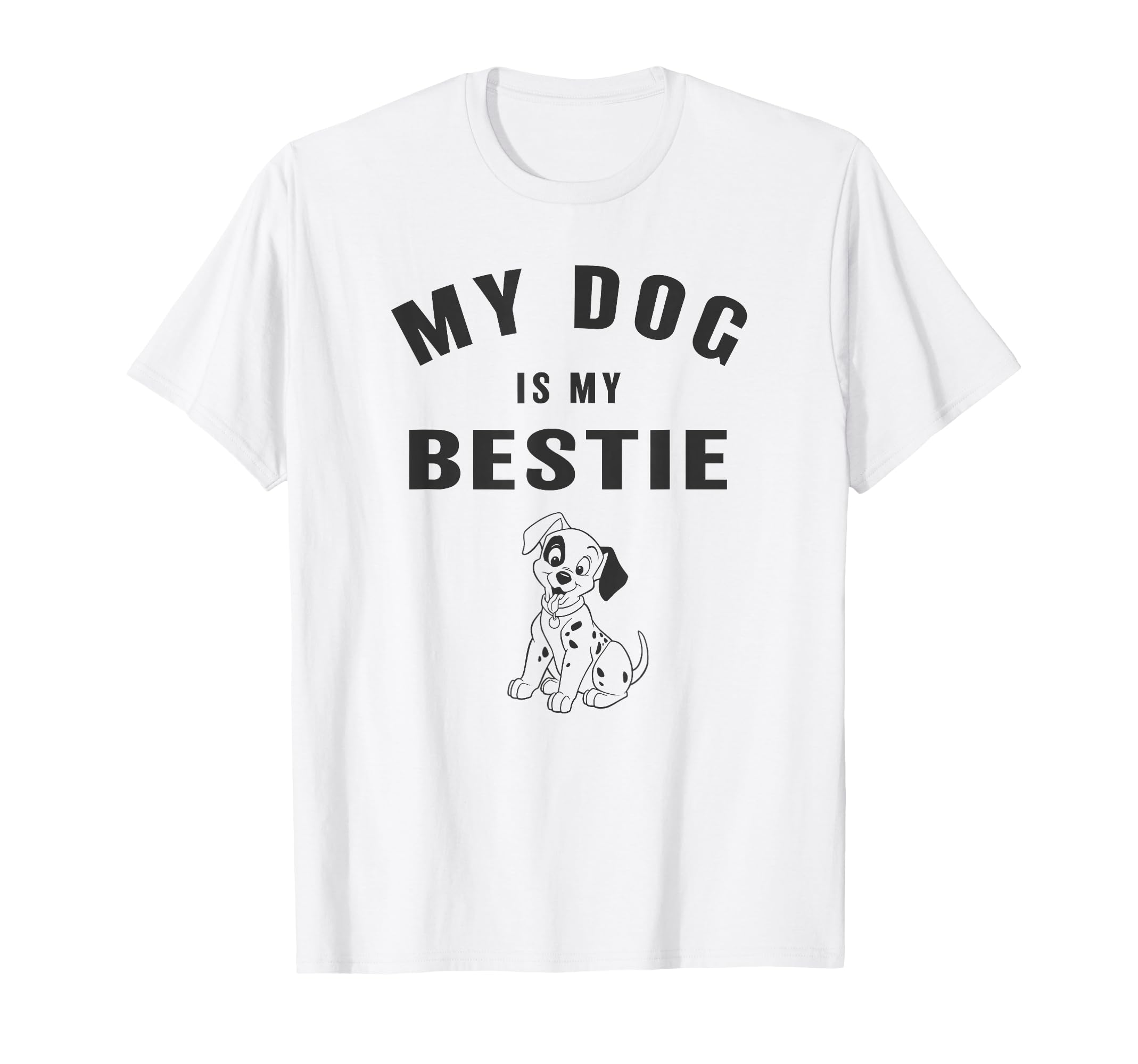 T-shirt Disney Patch My Dog Is My Bestie hommage à l'amitié canine - 2