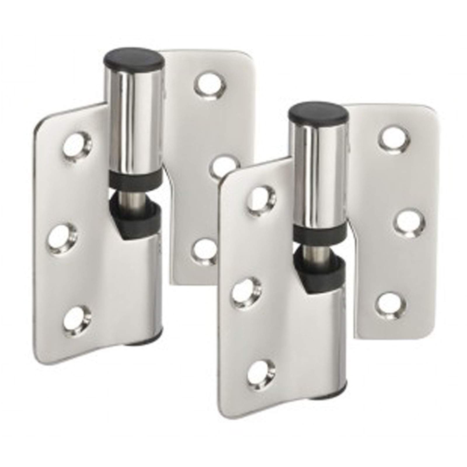 Access Hardware Cubicle Hinges Polished Stainless Steel Toilet Cubicle 80Mm Gravity Hinges (Right)