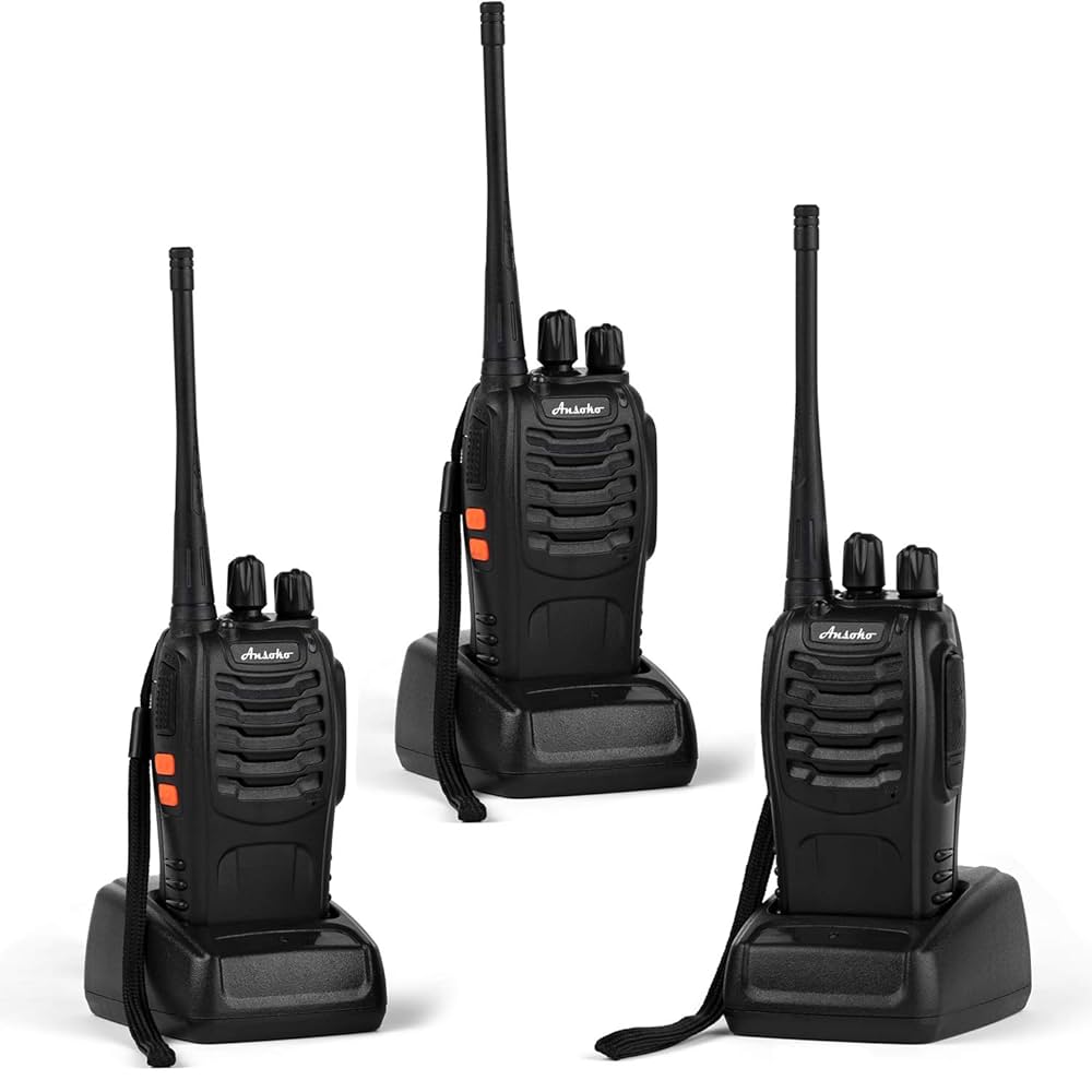Amazon.com: Ansoko Walkie Talkies Rechargeable Long Range