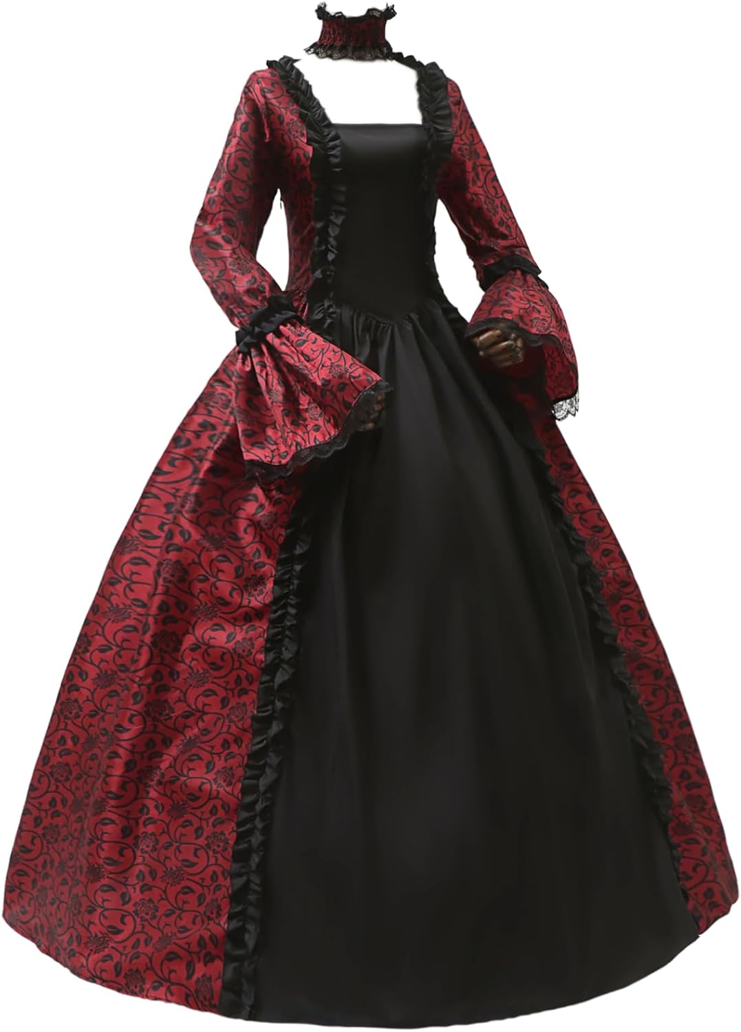 Victorian Dress for Women 18th Century Gothic Rococo Dress Inspiration Maiden Vintage Costume Masquerade Theme Halloween Gown - Image 3