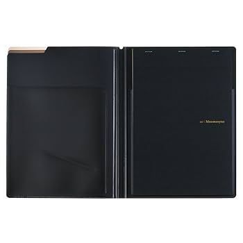 ソメスサドル×ニーモシネ 革製 ノートカバー　HN187LA Amazon | マルマン ノートカバー ソメス A4 ノート ニーモシネ