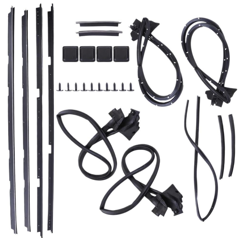 Weatherstripping Seal Kit Compatible with 1978-1987 El Camino Door Tailgate