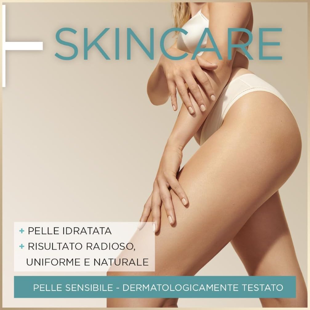 Garnier Spray Autoabbronzante Natural Bronzer, Per un'Abbronzatura Uniforme e Naturale, A Rapido Assorbimento, Azione Nutriente, Con Olio di Albicocca e Vitamina E, Ambre Solaire, 150 ml