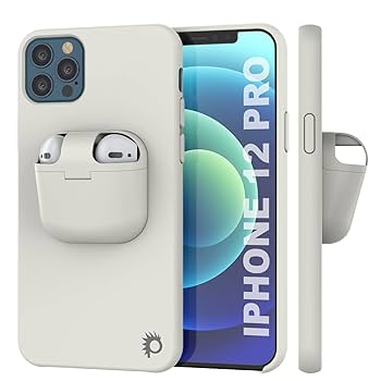 Amazon.com: PunkCase for iPhone 12 Pro Airpods Case Holder