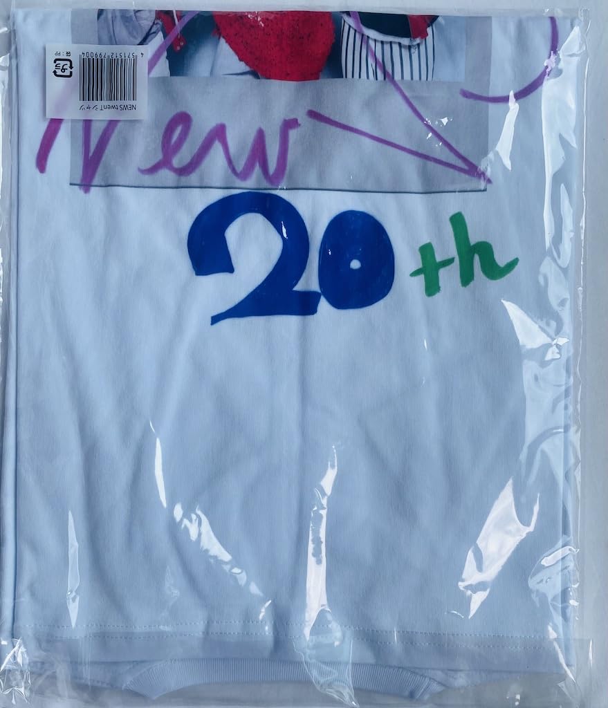 Amazon.co.jp: NEWS 【 twen Tシャツ 】20th Anniversary LIVE 2023
