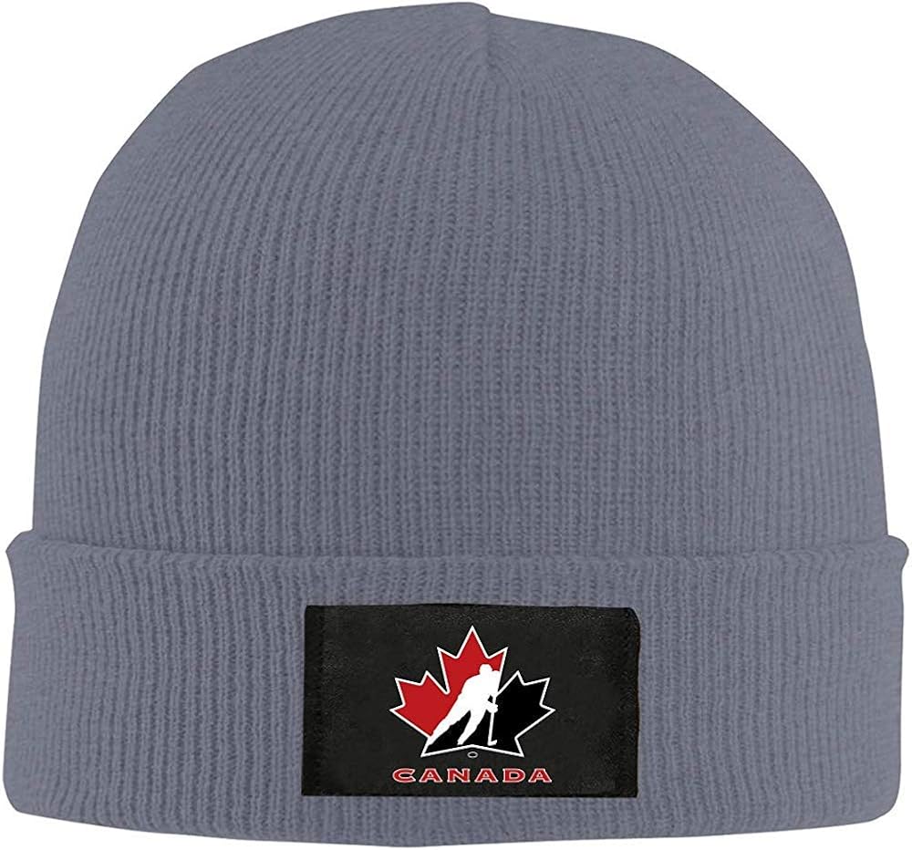 KO'Neil Berretto da Baseball Unisex Canada National Ice Hockey Team Logo,  Cappello Invernale Teschio Lavorato a Maglia Nero : Amazon.it: Abbigliamento