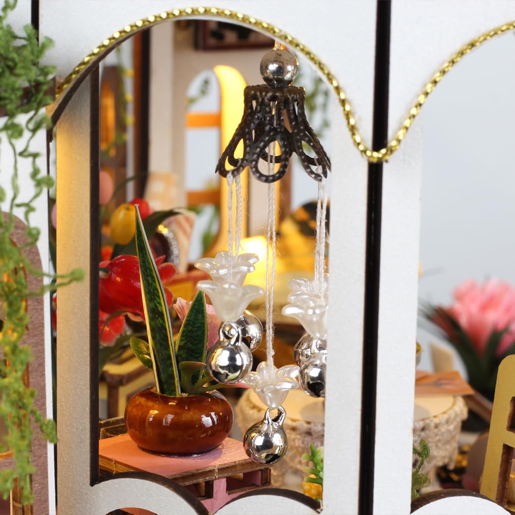 Exquisito Kit de jardín en Miniatura, Proyecto de casa de Bricolaje