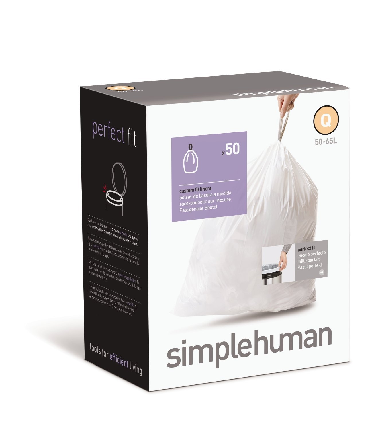 simplehuman code h recycling bolsas