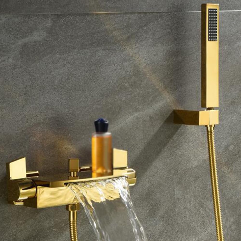 Robinet de bain cascade à grand débit avec douchette dynamique - 8