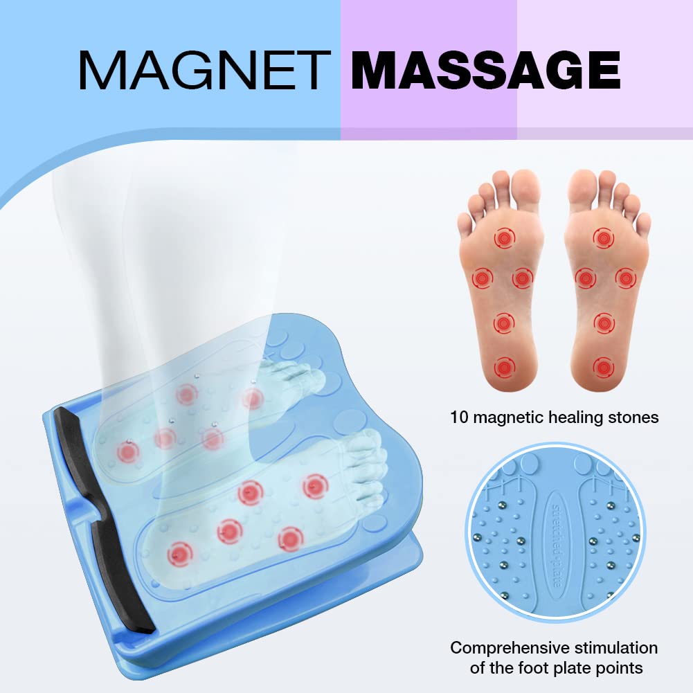 Tavola di Stretching Regolabile,Tavola di Equilibrio Professionale,Tavola di Dsercizio Inclinata per Lo Stretching di Polpacci Stretti o Fascite Plantare Regolabile in 9 Livelli,Ridurre la Fatica