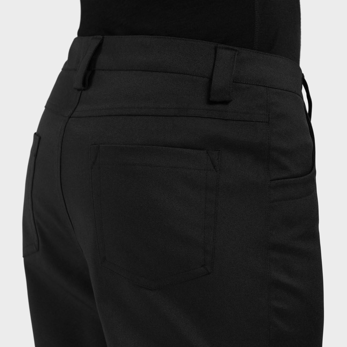 SIROKO Pantalón de Nieve Hardshell esquí y Nieve P2 Peyto Negro