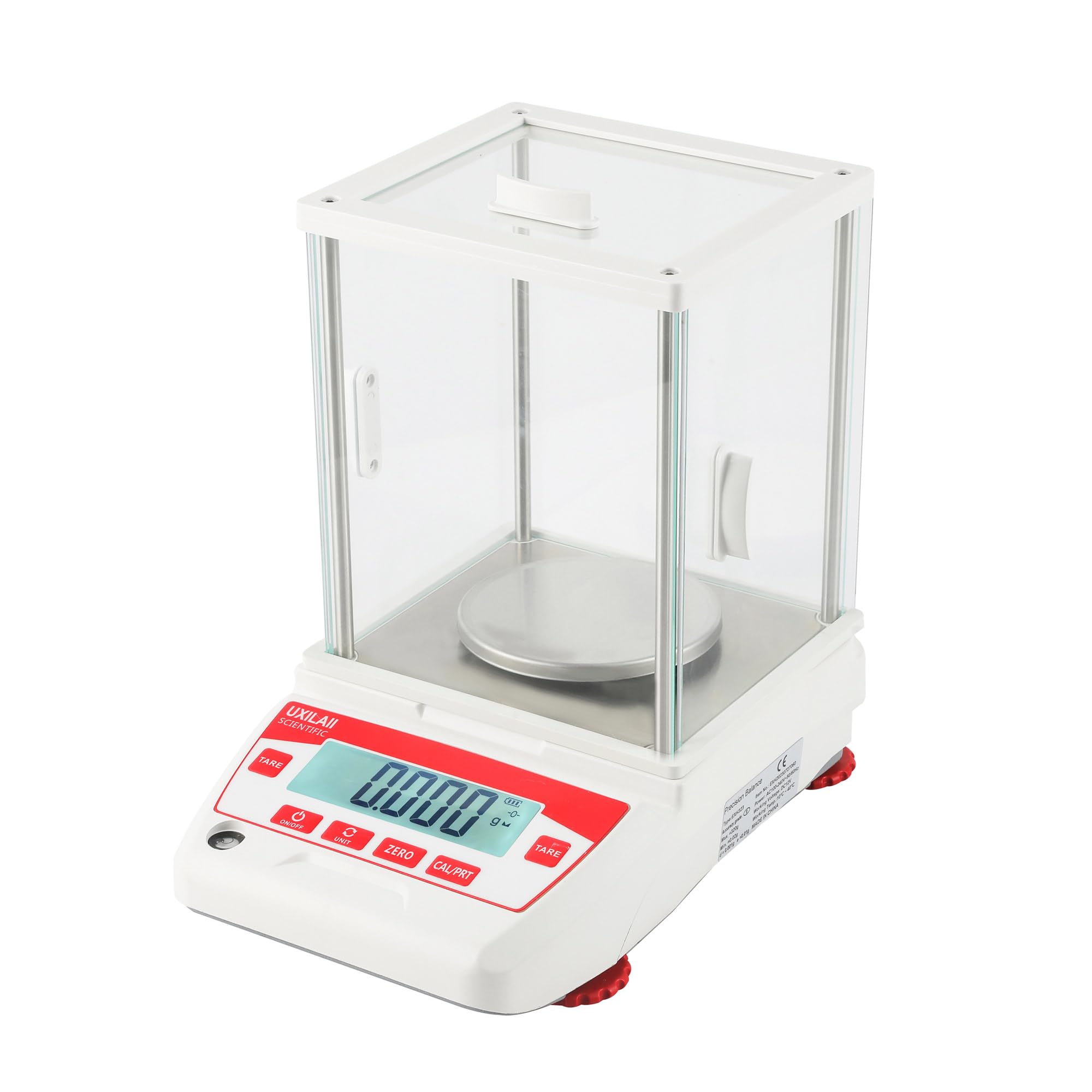 Bilancia analitica 1 mg GN ct Unità Bilancia di laboratorio di precisione 500 g x 0,001 g Bilancia analitica digitale interfaccia RS232 Bilancia elettronica da laboratorio LCD con
