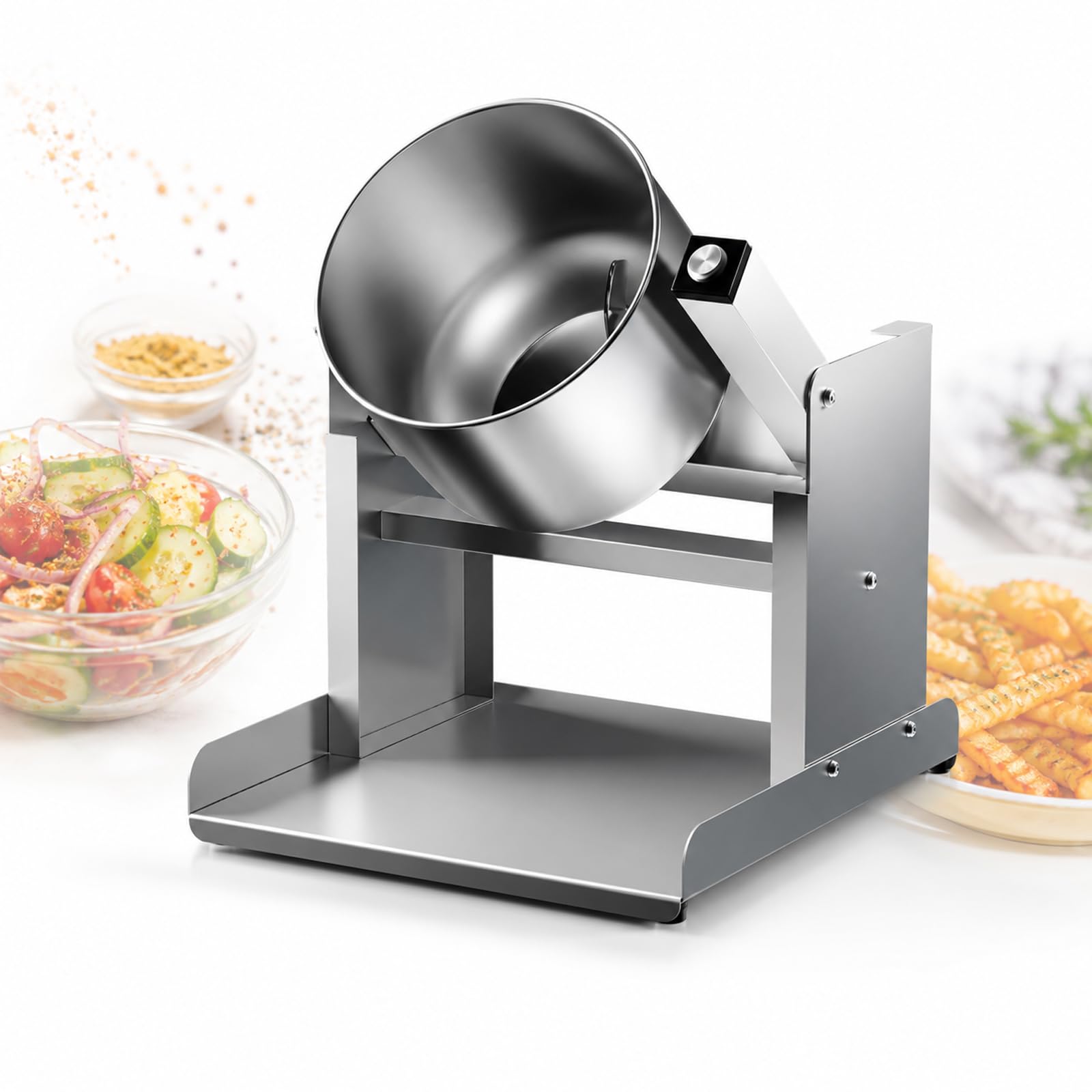 Máquina Mezcladora De Marinado, Mezclador Eléctrico De 5 Litros Para Carne Con Temporizador, Velocidad/ángulo Ajustables, Mezcla Con Un Solo Toque Para Ensaladas, Alimentos Preparados, Papas