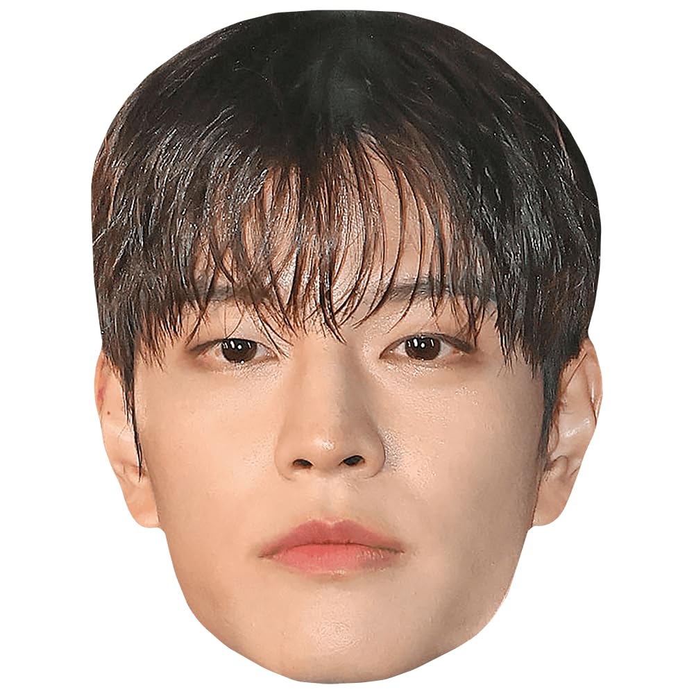 Seungmin (Fringe) Celebrity Mask, Flat Card Face, Fancy Dress Mask