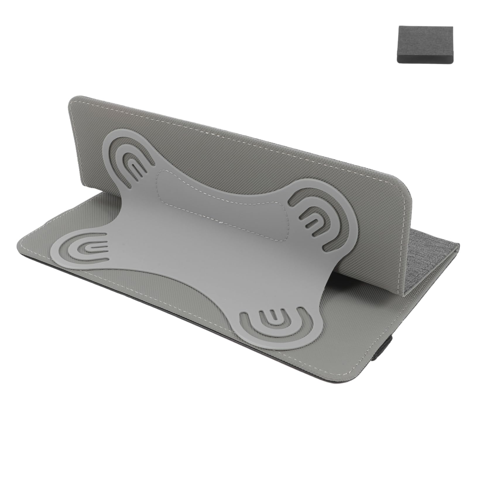 Funda protectora iPad SHINEOFI antigolpes con soporte multiángulo ajustable de mesa 8