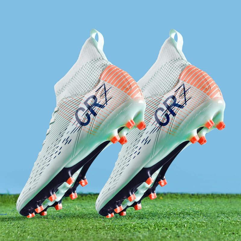 Image of Men's Soccer Shoes Boys Students Grass Training Shoes Outdoor Football Shoes Unisex
