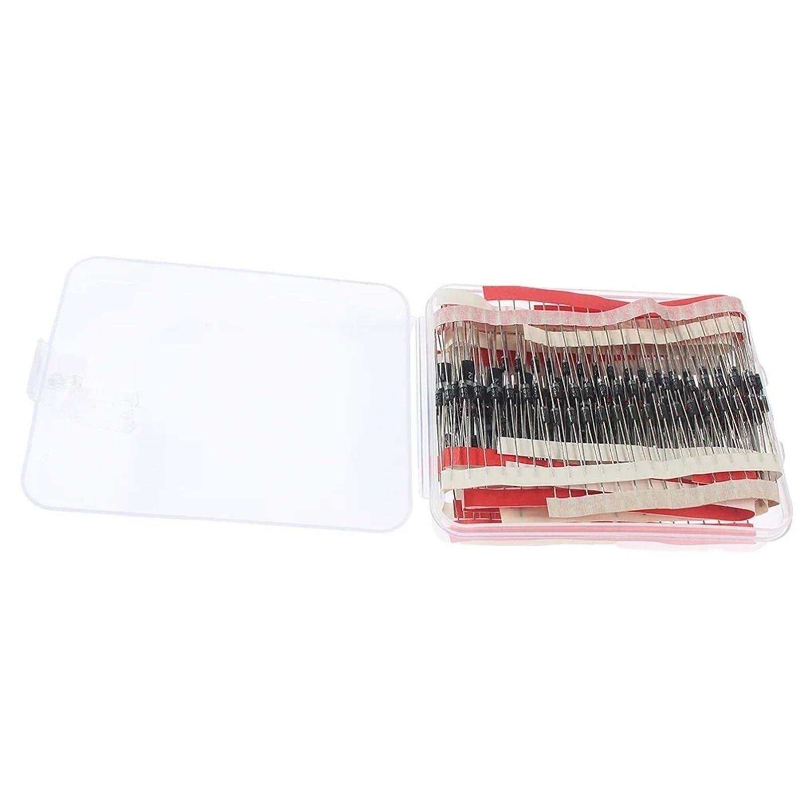 Kit diodi Schottky da 350 pezzi Diodi raddrizzatori a 14 valori 1N4148 1N4001 1N4004 1N4007 1N5404 1N5406 1N5408 RL207 UF4007 FR107 FR207