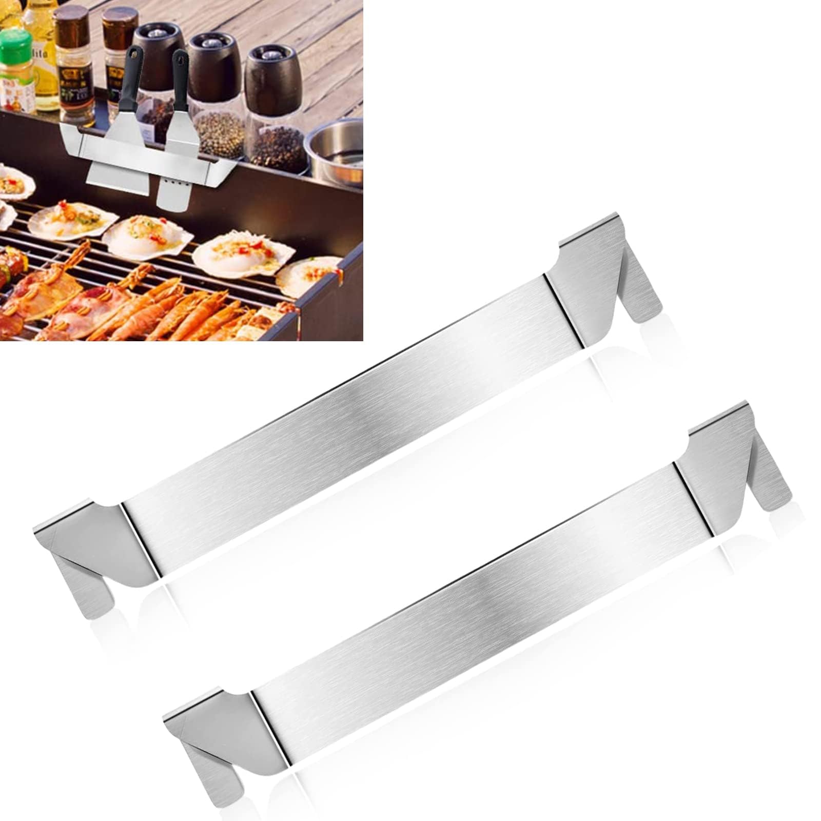 Griddle Spatula Holder, Essential Grill and Barbecue Tool Rack for Blackstone, Camp Chef, and More, Convenient Outdoor Grilling Accessories