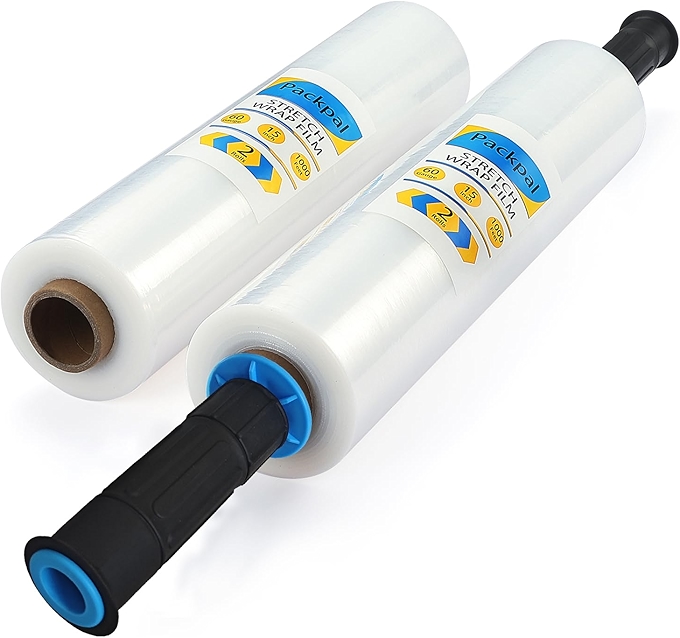 Packpal收缩包装薄膜 - 清晰塑料包装卷