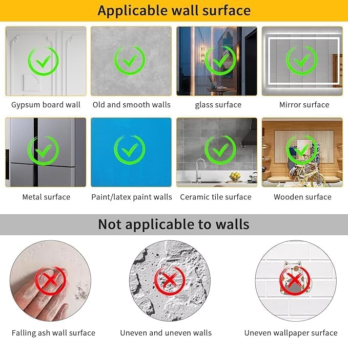 Image of INFINITY DECOR Marble UV Panels, Blue Stone Effect, Self-Adhesive Wall Tile (60 cm x 60 cm), Marble Look (Pack of 25)