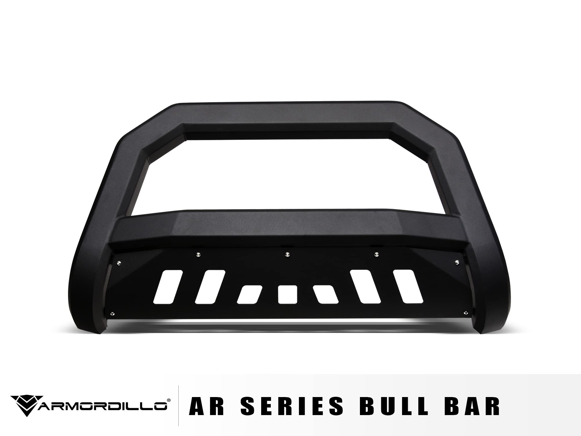 Amazon.com: Armordillo 8714676 AR Series Bull Bar - Matte Black