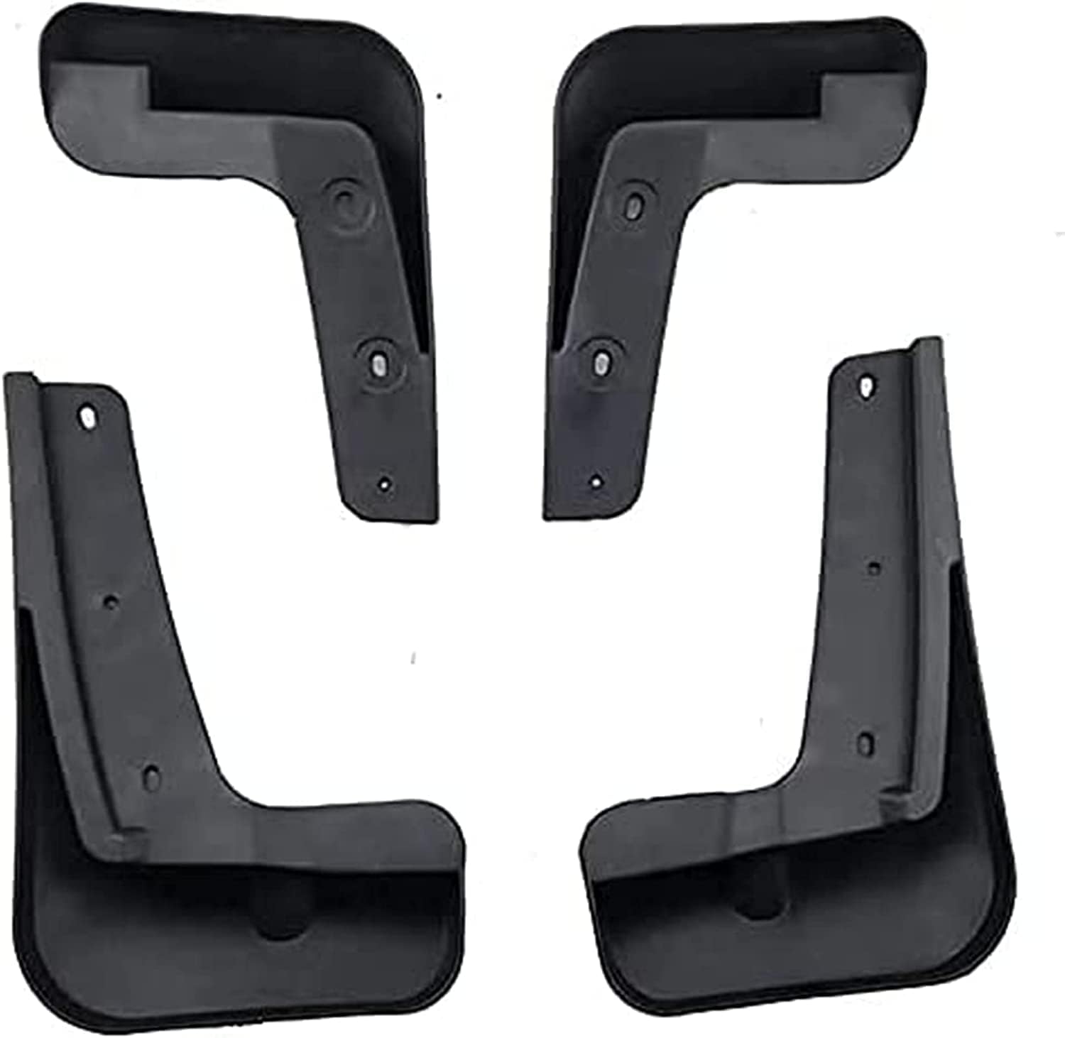 4 Stücke Auto Schmutzfänger Kotflügel Für Chevrolet Cavalier, Vorne Hinten Gummi-Spritzschutz Car Styling Karosserie Anbauteile Schwarz Zubehör