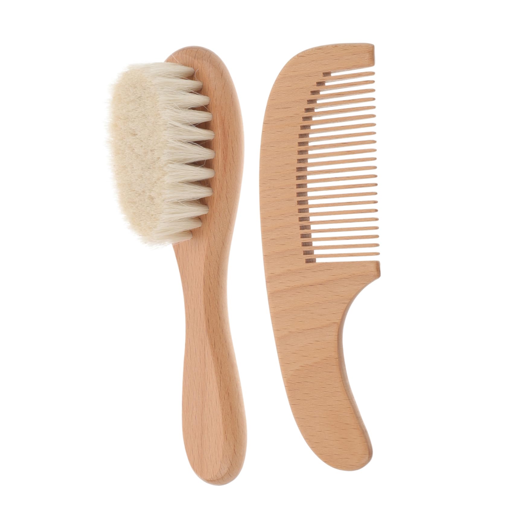 TOYANDONA 5sets Spazzole e Pettine Per Legno Spazzola Per Bagno e Pulizia Del Capelluto Con Setole Morbide Per Nuovi Genitori e Occasioni Speciali