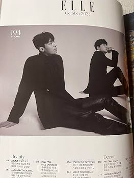 Amazon.co.jp: 韓国 雑誌 ELLE KOREA 2023年10月号 IU