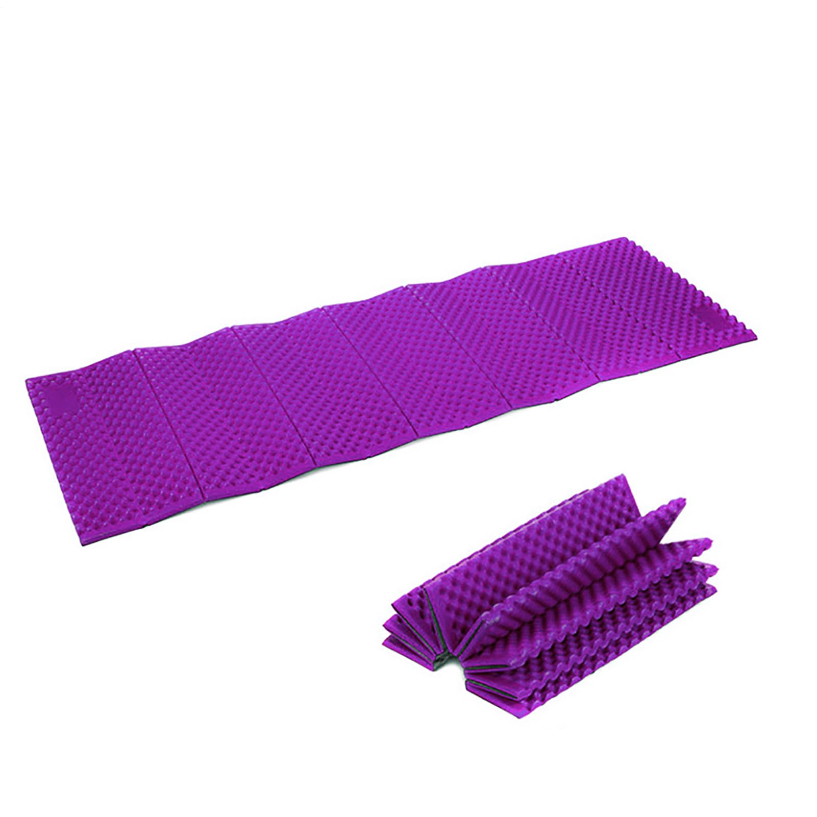 Matelas de voyage pliable – Base pour dormir sur le terrain, couche de confort pliable et légère | Support résistant pour toutes les saisons dans les zones sauvages pour la marche