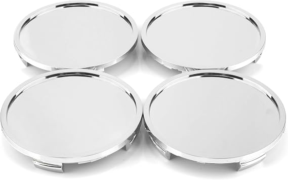 RhinoTuning 4 PCS 76 mm Wheel Center Caps Compatible With 2015-2020 F150 Expedition, OD 2.99 in / 76 mm ID 2.83 in / 72 mm Chrome Hub Caps Wheel Trims