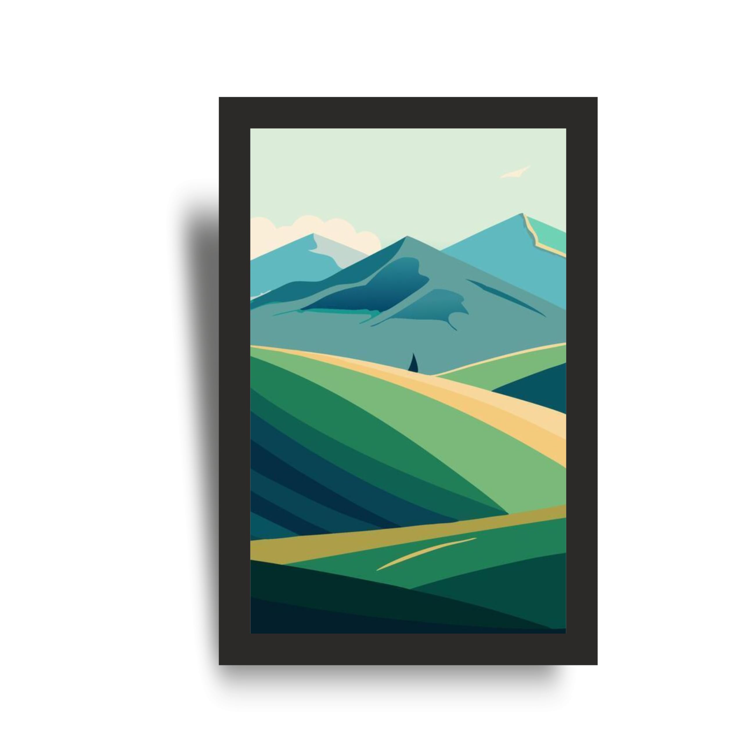 Autumn Forest Path Wall Art Set of 3 – view 3