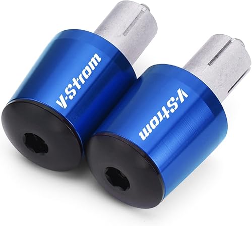 Motorcycle Handlebar Ends CNC Handle Bar Grips Cap for Suzuki VStrom 650 V-Strom 650 1000 1050xt DL250 DL650 Dl1000 Accessories