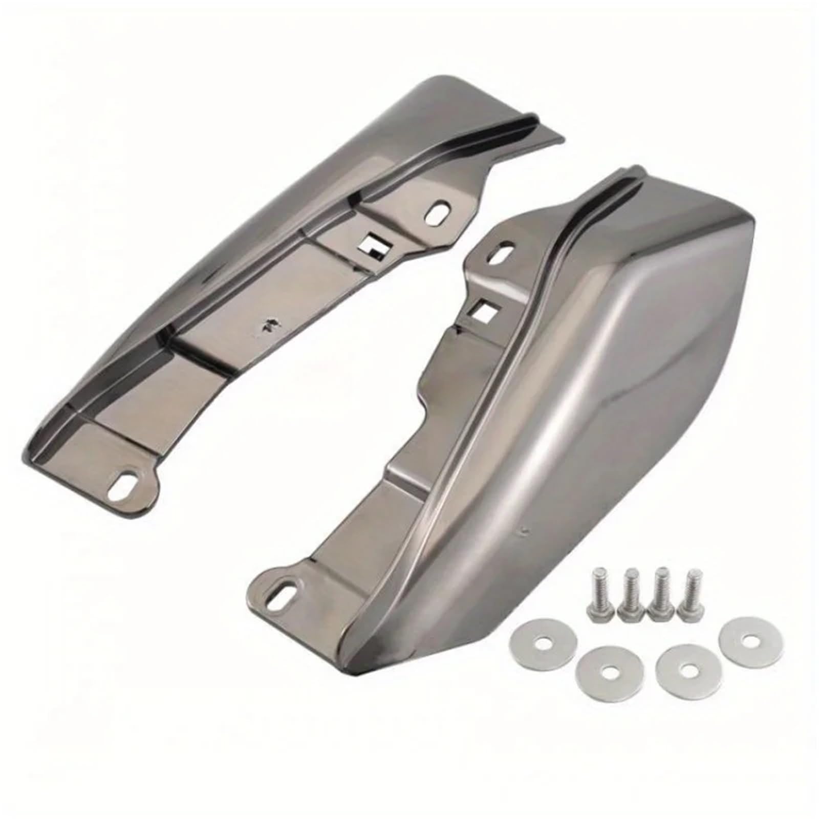 Cubierta de escape de motocicleta Térmica para tub Protectores térmicos para motocicletas, construcción ABS, envoltura de escape duradera, cubierta de redirección del flujo de aire