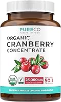 Vista 10 de Cápsulas de extracto de arándano orgánico, píldoras de arándano de potencia súper 50 veces para mujeres para apoyar la vejiga y el riñón del tracto
