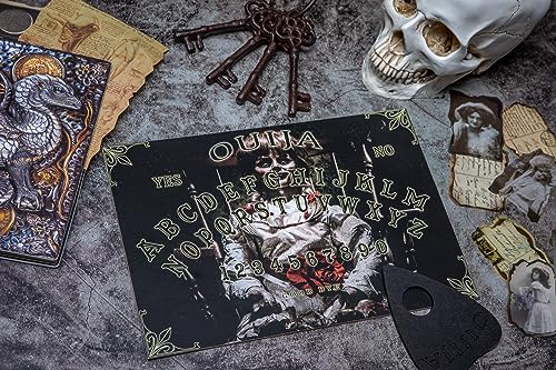Ouija-Board Wiccstar im Annabellestil aus Holz