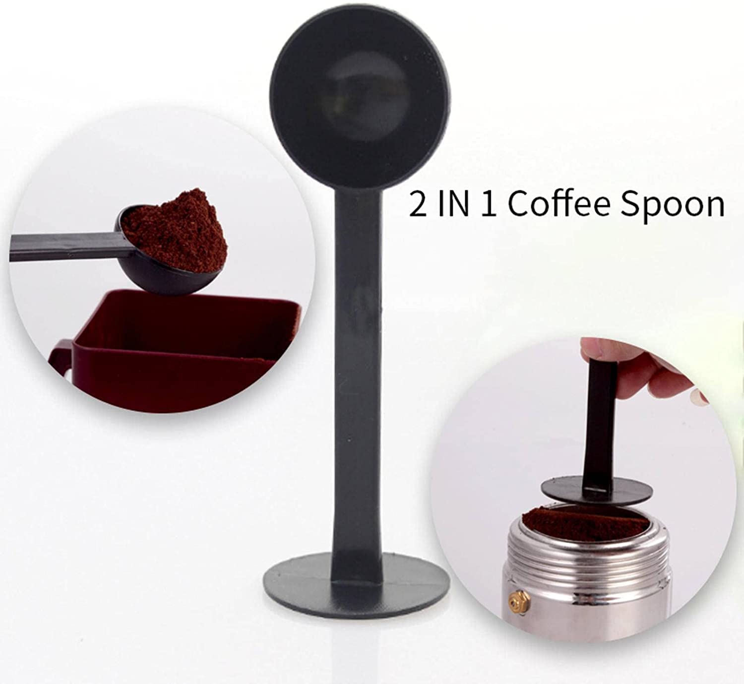 Cucchiai da Miscelazione, Dual Uso Bean Scoop10G Standard Misurazione Cucchiaio da caffè Cucchiaino in Polvere Scoop Macchina da caffè Accessori tè