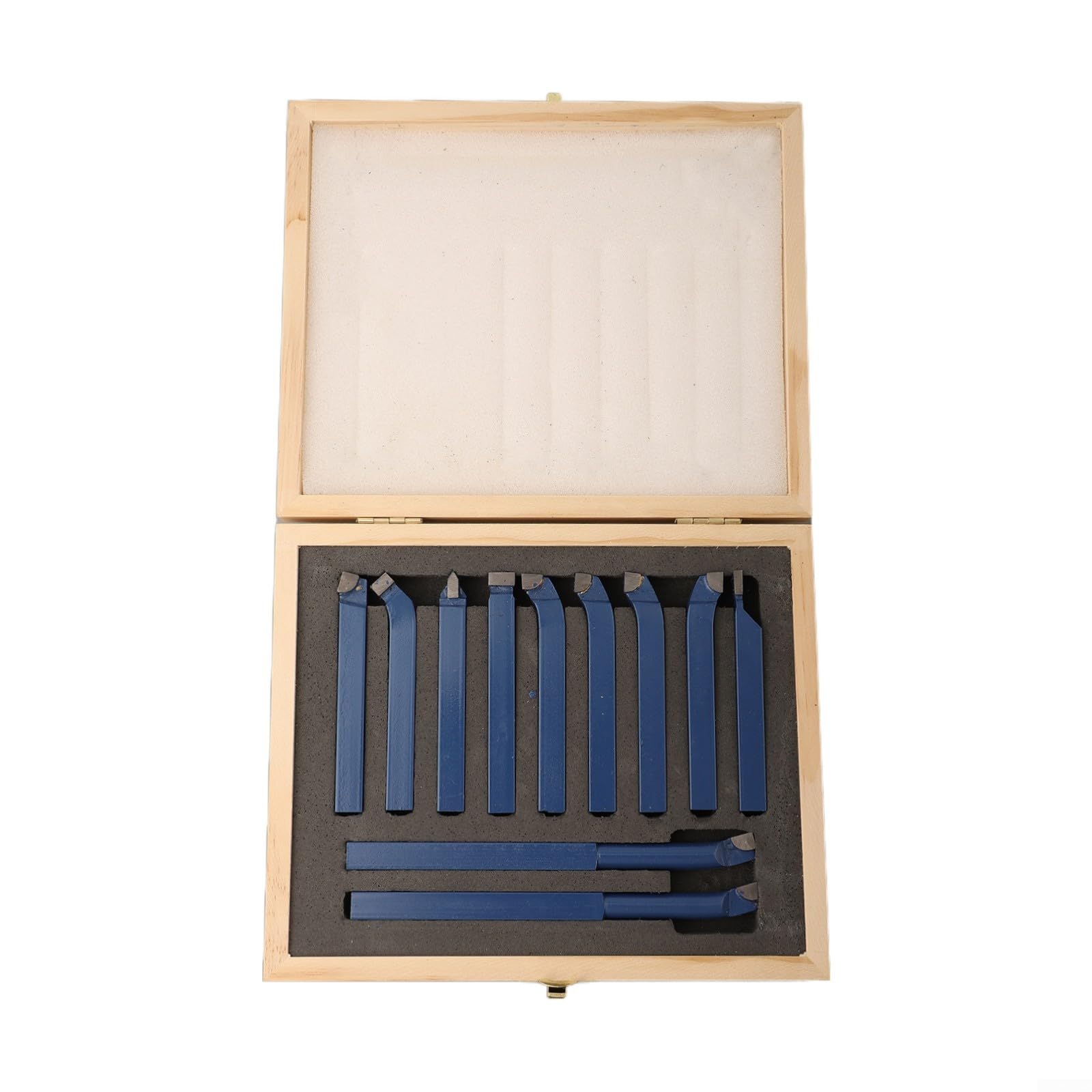 Juego Herramientas Torno 11Pcs Carburo 10mm Corte Metal(12x12mm)