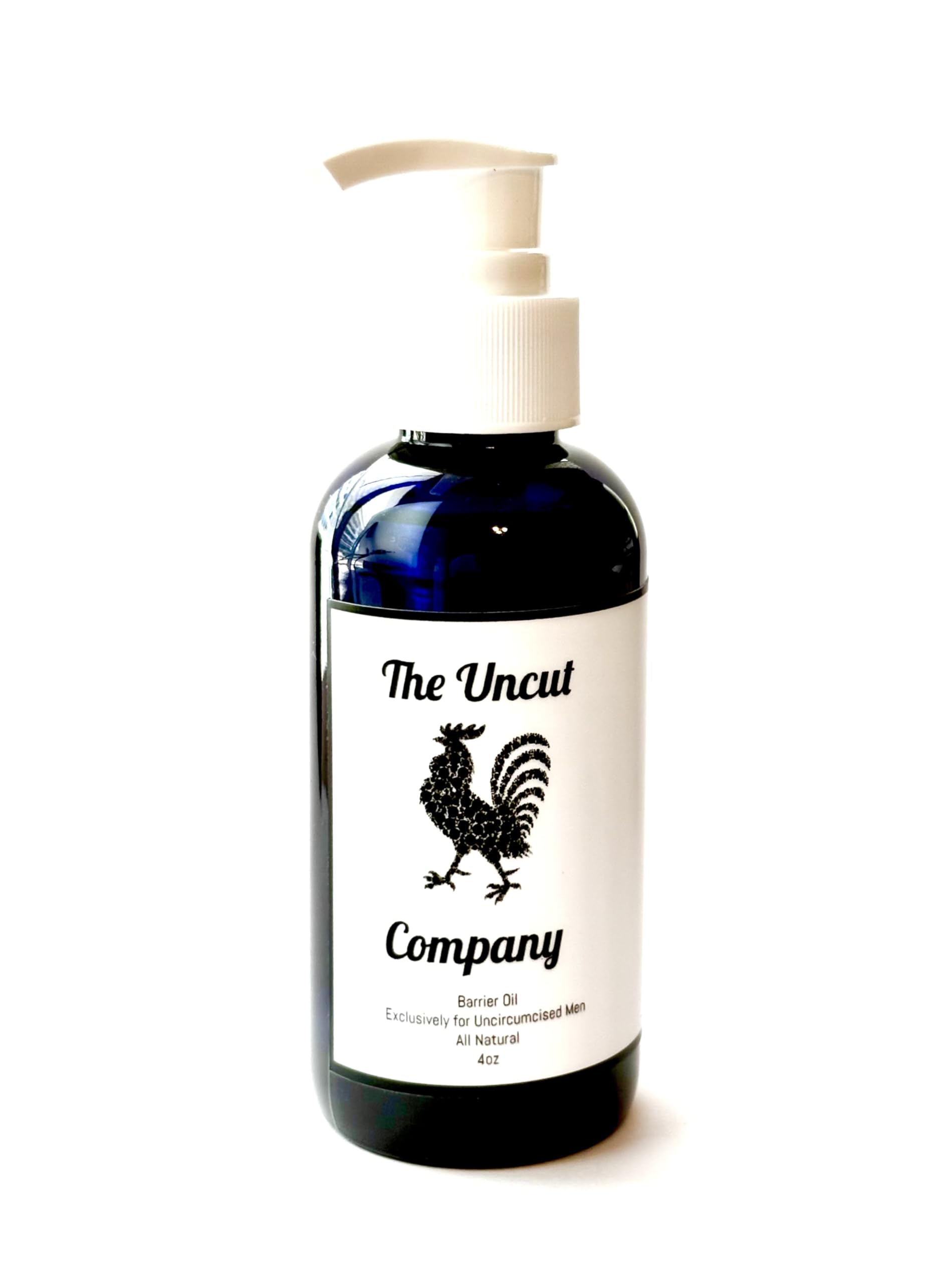 The Uncut Barrier Oil 4 oz Foreskin Protection from Odor